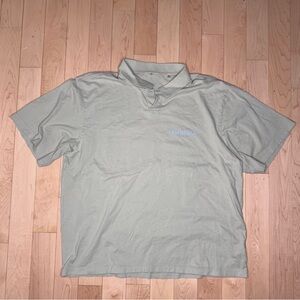 Essentials Fear of God Polo Beige Shirt Mens XL